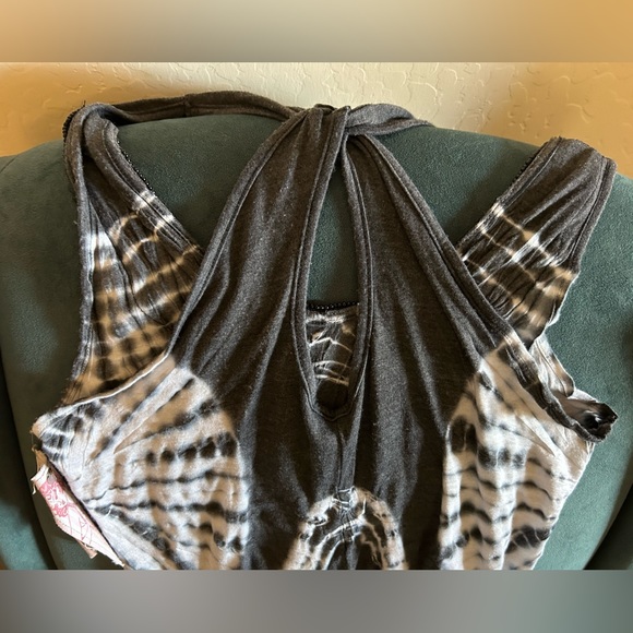 🎅🏻 UNIQUE AWAKE COUTURE LOS ANGELES TIE-DYED COVERUP DRESS NWT MED. - Picture 5 of 12